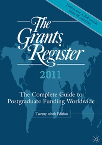 Enlarge image Cover: The Grants Register 2011 - Palgrave Macmillan