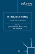 Cover: The New Film History - Palgrave Macmillan