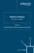 Cover: Seamus Heaney - Palgrave Macmillan