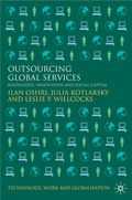 Cover: Outsourcing Global Services - Palgrave Macmillan
