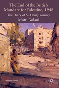 Cover: The End of the British Mandate for Palestine, 1948 - Palgrave Macmillan