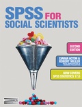 Cover: SPSS for Social Scientists - Red Globe Press
