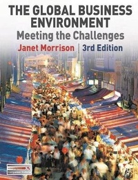 Enlarge image Cover: The Global Business Environment - Palgrave Macmillan