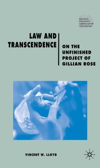 Enlarge image Cover: Law and Transcendence - Palgrave Macmillan