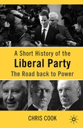 Cover: A Short History of the Liberal Party - Palgrave Macmillan