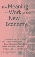 Cover: The Meaning of Work in the New Economy - Palgrave Macmillan