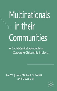 Enlarge image Cover: Multinationals in their Communities - Palgrave Macmillan