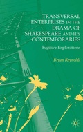 Cover: Transversal Enterprises in the Drama of Shakespeare and his Contemporaries - Palgrave Macmillan
