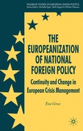 Cover: The Europeanization of National Foreign Policy - Palgrave Macmillan