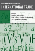 Cover: Palgrave Handbook of International Trade - Palgrave Macmillan