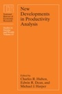 Cover: New Developments in Productivity Analysis - University of Chicago Press