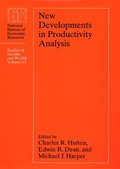 Cover: New Developments in Productivity Analysis - University of Chicago Press