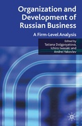 Bild: Organization and Development of Russian Business - Palgrave Macmillan