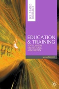 Cover: Education and Training - Red Globe Press