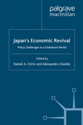 Cover: Japan's Economic Revival - Palgrave Macmillan