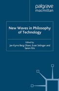 Cover: New Waves in Philosophy of Technology - Palgrave Macmillan