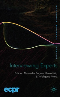 Enlarge image Cover: Interviewing Experts - Palgrave Macmillan