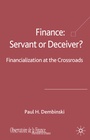 Cover: Finance: Servant or Deceiver? - Palgrave Macmillan