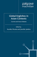 Cover: Global Englishes in Asian Contexts - Palgrave Macmillan