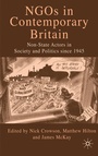 Cover: NGOs in Contemporary Britain - Palgrave Macmillan