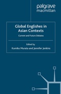 Cover: Global Englishes in Asian Contexts - Palgrave Macmillan