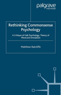 Enlarge image Cover: Rethinking Commonsense Psychology - Palgrave Macmillan