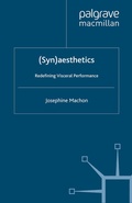 Cover: (Syn)aesthetics - Palgrave Macmillan