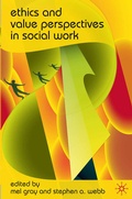 Cover: Ethics and Value Perspectives in Social Work - Red Globe Press