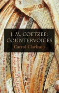 Cover: J. M. Coetzee: Countervoices - Palgrave Macmillan