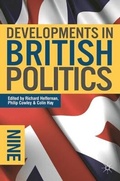 Cover: Developments in British Politics 9 - Palgrave Macmillan