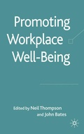 Cover: Promoting Workplace Well-being - Palgrave Macmillan