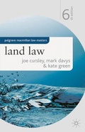 Cover: Land Law - Palgrave Macmillan