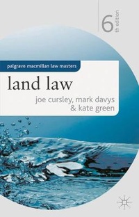 Bild: Land Law - Palgrave Macmillan