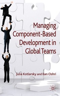 Cover: Managing Component-Based Development in Global Teams - Palgrave Macmillan