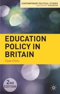 Cover: Education Policy in Britain - Palgrave Macmillan