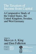 Cover: The Taxation of Income from Capital - University of Chicago Press