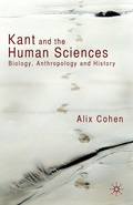 Cover: Kant and the Human Sciences - Palgrave Macmillan