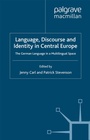 Cover: Language, Discourse and Identity in Central Europe - Palgrave Macmillan