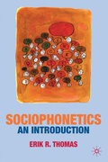 Cover: Sociophonetics - Red Globe Press