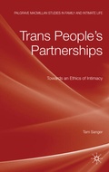 Cover: Trans People's Partnerships - Palgrave Macmillan