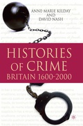 Cover: Histories of Crime - Red Globe Press