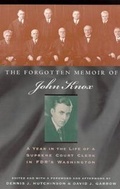 Cover: The Forgotten Memoir of John Knox - University of Chicago Press