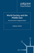 Cover: World Society and the Middle East - Palgrave Macmillan