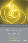 Cover: Becoming an Academic - Red Globe Press