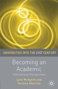 Enlarge image Cover: Becoming an Academic - Red Globe Press