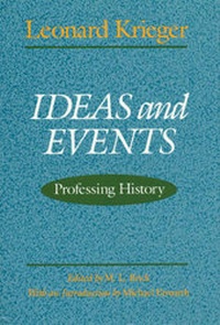 Enlarge image Cover: Ideas and Events - University of Chicago Press