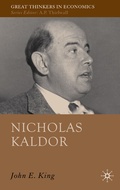 Cover: Nicholas Kaldor - Palgrave Macmillan