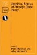 Cover: Empirical Studies of Strategic Trade Policy - University of Chicago Press