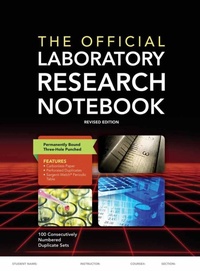 Enlarge image Cover: The Official Laboratory Research Notebook (100 Duplicate Sets) - Jones and Bartlett Publishers, Inc