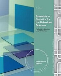 Enlarge image Cover: Essentials of Statistics for the Behavioral Sciences - Wadsworth Publishing Co Inc